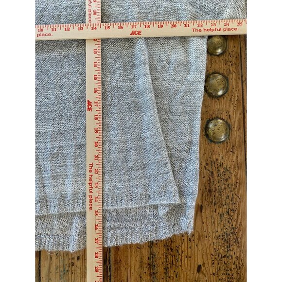 A.n.a A New Approach Womens Gray Sweater NEW Polyester Lightweight Pullover L - Picture 7 of 7